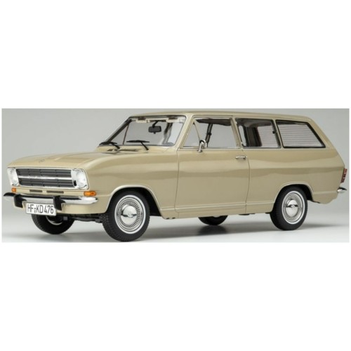 TOU18048101 - 1/18 OPEL KADETT B CARAVAN 1972 - SIERRA BEIGE RED INTERIOR