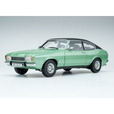 TOU18081202 - 1/18 FORD CAPRI II GHIA 3.0 MEDITERAN GREEN WITH VINYL ROOF