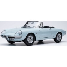 TOU1812002 - 1/18 ALFA ROMEO 1600 DUETTO SPIDER 1966 BLUE