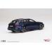 TS0315 - 1/18 AUDI RS 6 AVANT CARBON BLACK NAVARRA BLUE METALLIC