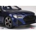 TS0315 - 1/18 AUDI RS 6 AVANT CARBON BLACK NAVARRA BLUE METALLIC