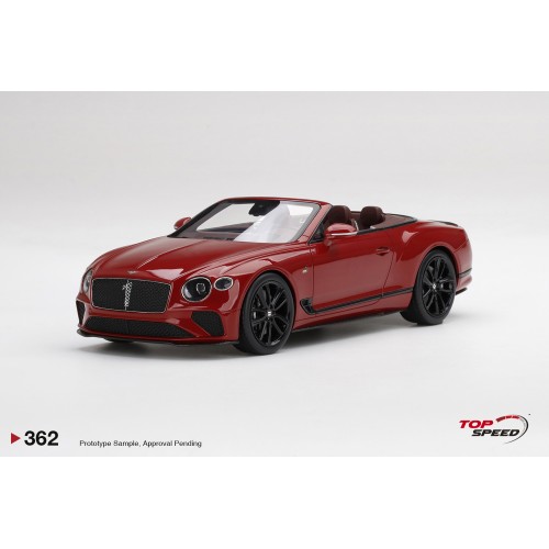 TS0362 - 1/18 BENTLEY CONTINENTAL GT CONVERTIBLE MULLINER NUMBER 1 EDITION