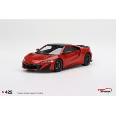 TS0422 - 1/18 ACURA NSX TYPE S 2022 CURVA RED