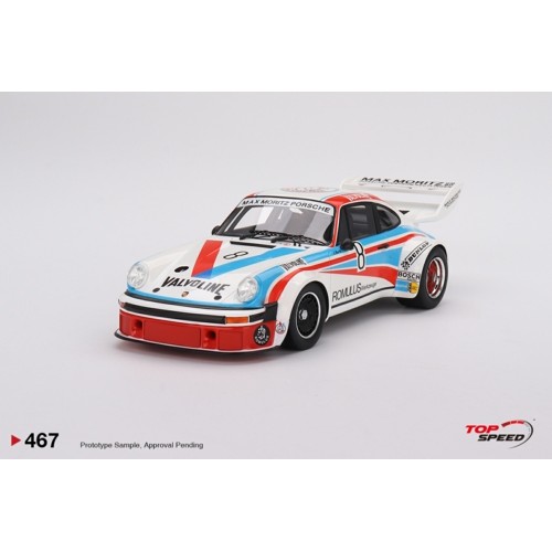 TS0467 - 1/18 PORSCHE 934/5 NO.8 MAX MORITZ TEAM 1977 NURBURGRING 1000 KILOMETRES