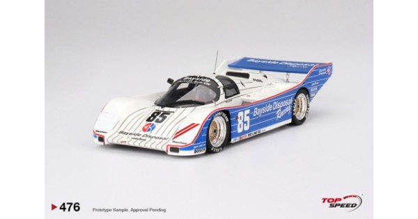 Truescale Porsche 962 #85 1/18 – Vainqueur IMSA Laguna Seca 1987, Ludwig, TS0476