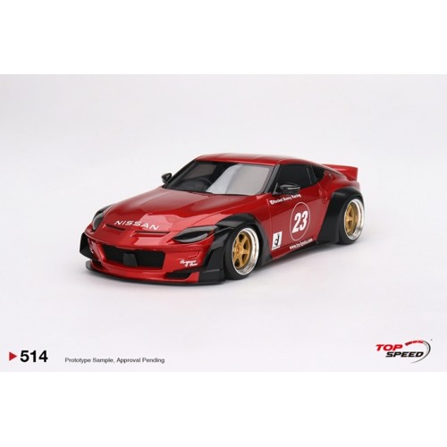 TS0514 - 1/18 NISSAN FAIRLADY Z (RZ34) PANDEM PASSION RED