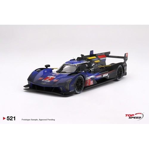 TS0521 - 1/18 CADILLAC V-SERIES.R NO.2 CADILLAC RACING 2023 LE MANS 24 HRS 3RD PLACE POST-RACE WEATHERED