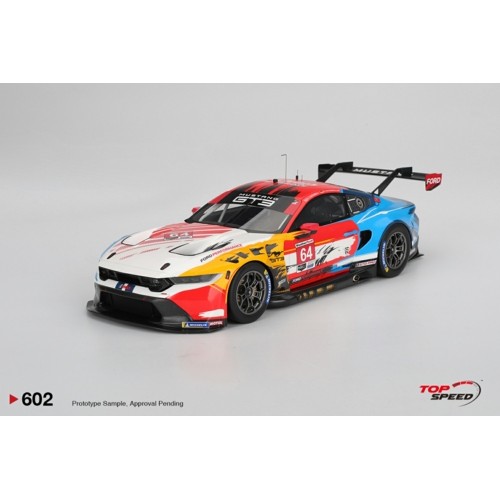 TS0602 - 1/18 FORD MUSTANG GT3 NO.64 FORD MULTIMATIC MOTORSPORTS 2024 IMSA LAGUNA SECA