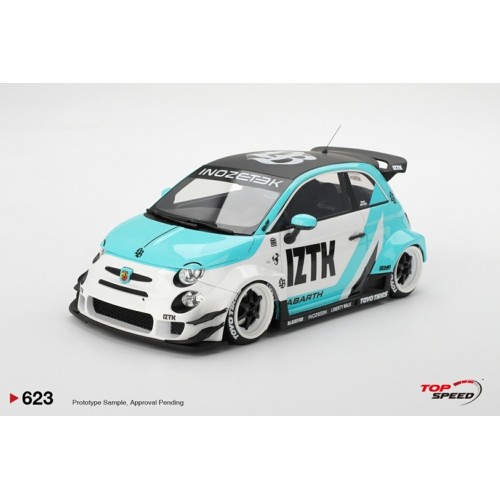 TS0623 - 1/18 ABARTH 595 LB-WORKS X ABAS WORKS IZTK