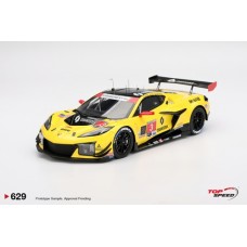 TS0629 - 1/18 CHEVROLET CORVETTE Z06 GT3.R NO.3 CORVETTE RACING BY PRATT MILLER MOTORSPORTS 2025 IMSA DAYTONA 24 HRS
