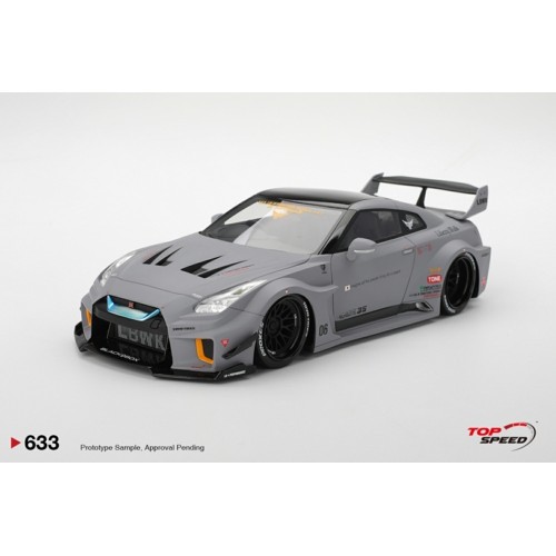 TS0633 - 1/18 NISSAN LB-SILHOUETTE WORKS GT 35GT-RR VER.1 MATT GREY