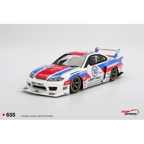 TS0635 - 1/18 NISSAN LB-SUPER SILHOUETTE S15 SILVIA GARASIDRIFT X LBWK 2025