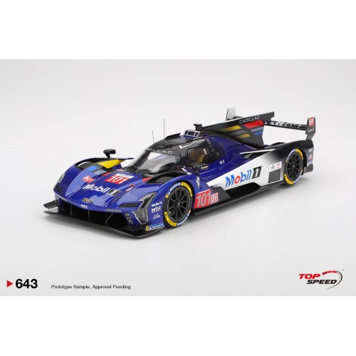 TS0643 - 1/18 CADILLAC V-SERIES.R NO.101 CADILLAC WAYNE TAYLOR RACING 2025 LE MANS 24 HRS
