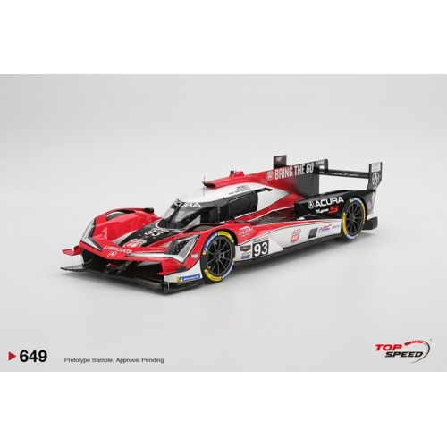 TS0649 - 1/18 ACURA ARX-06 NO.93 ACURA MEYER SHANK RACING 2025 IMSA SEBRING 12 HRS