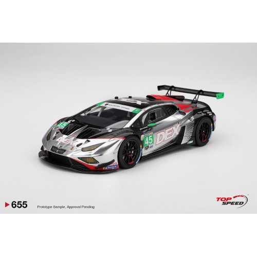 TS0655 - 1/18 LAMBORGHINI HURACAN GT3 EVO2 NO.45 DEX WAYNE TAYLOR RACING 2025 IMSA DAYTONA 24 HRS