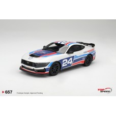 TS0657 - 1/18 FORD MUSTANG DARK HORSE NO.24 FORD PERFORMANCE RACING SCHOOL