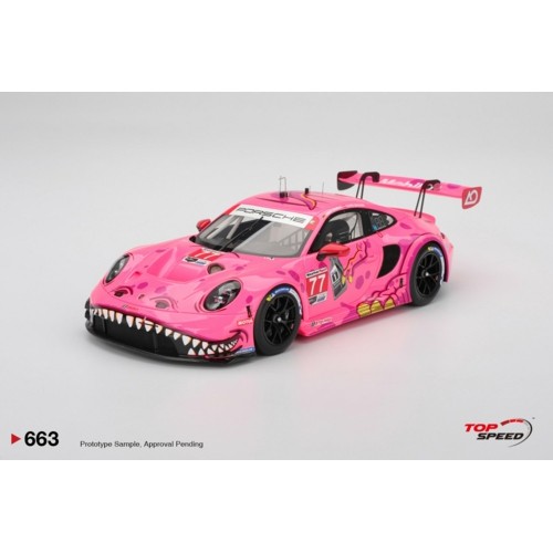 TS0663 - 1/18 PORSCHE 911 GT3 R (992) NO.77 AO RACING 2025 IMSA DETROIT GRAND PRIX TS0663 - 1/18 PORSCHE 911 GT3 R (992) NO.77 AO RACING 2025 IMSA DETROIT GRAND PRIX