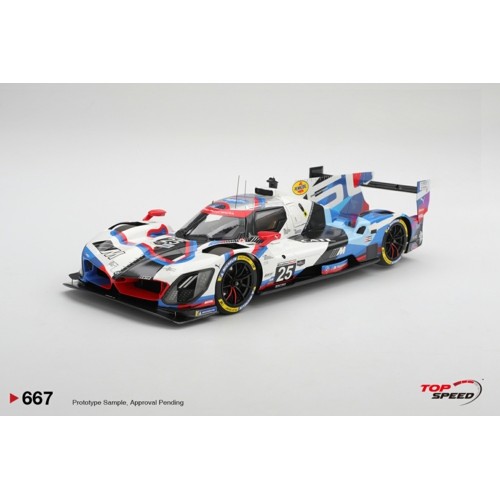 TS0667 - 1/18 BMW M HYBRID V8 NO.25 BMW M TEAM RLL 2025 IMSA SEBRING 12 HRS