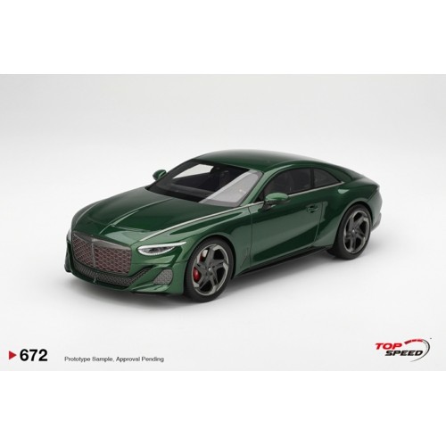 TS0672 - 1/18 BENTLEY BATUR SCARAB GREEN