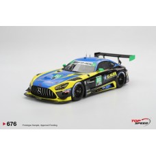 TS0676 - 1/18 MERCEDES-AMG GT3 EVO NO.80 LONE STAR RACING 2025 IMSA DAYTONA 24 HRS