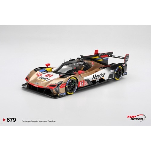 TS0679 - 1/18 CADILLAC V-SERIES.R NO.12 CADILLAC HERTZ TEAM JOTA 2025 LE MANS 24 HRS