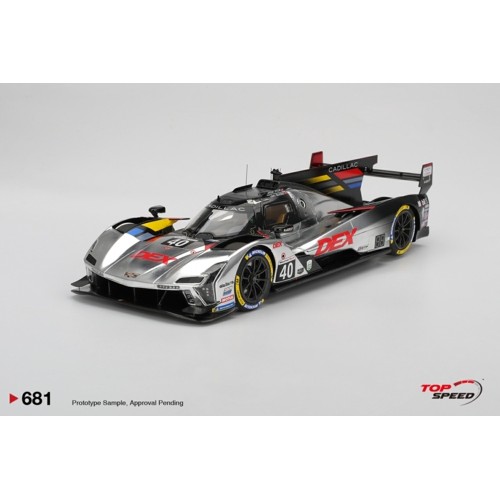 TS0681 - 1/18 CADILLAC V-SERIES.R NO.40 CADILLAC WAYNE TAYLOR RACING 2025 IMSA DAYTONA 24 HRS