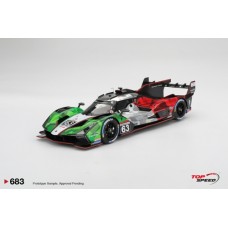 TS0683 - 1/18 LAMBORGHINI SC63 NO.63 AUTOMOBILI LAMBORGHINI SQUADRA CORSE 2025 IMSA DAYTONA 24 HRS