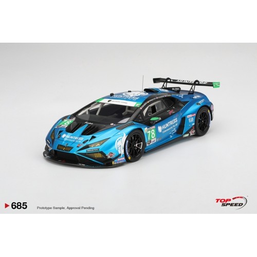TS0685 - 1/18 LAMBORGHINI HURACAN GT3 EVO2 NO.78 FORTE RACING 2025 IMSA DAYTONA 24 HRS