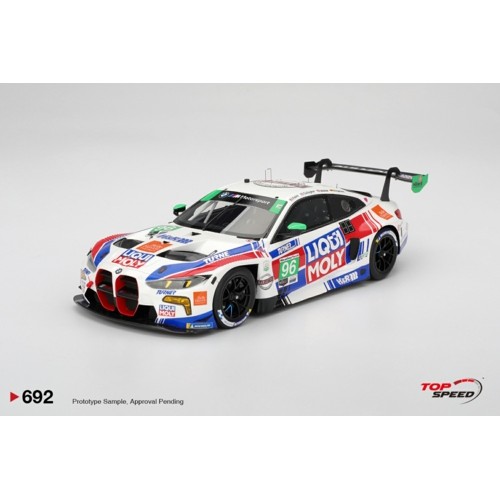 TS0692 - 1/18 BMW M4 GT3 EVO NO.96 TURNER MOTORSPORT 2025 IMSA DAYTONA 24 HRS