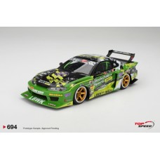 TS0694 - 1/18 NISSAN LB-SUPER SILHOUETTE S15 SILVIA NO.555 V2 2024 FORMULA DRIFT JAPAN