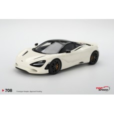 TS0708 - 1/18 MCLAREN 750S BASE WHITE