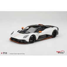 TS0711 - 1/18 ASTON MARTIN VALHALLA LUNAR WHITE