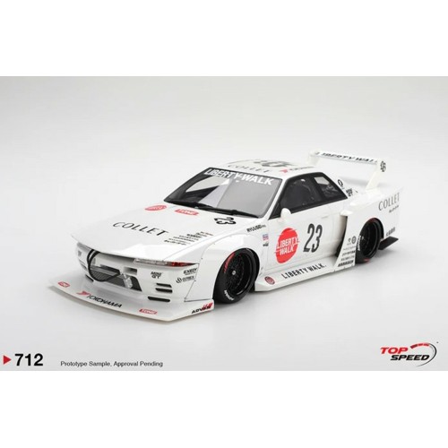 TS0712 - 1/18 LBWK NISSAN SKYLINE GT-R (R32) KAIDO WORKS LB-HINOMARU