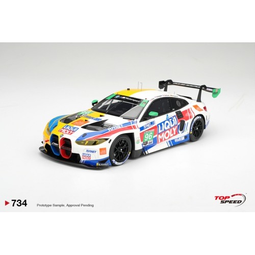 TS0734 - 1/18 BMW M4 GT3 EVO NO.96 TURNER MOTORSPORT 2026 IMSA DAYTONA 24 HRS TS0734 - 1/18 BMW M4 GT3 EVO NO.96 TURNER MOTORSPORT 2026 IMSA DAYTONA 24 HRS