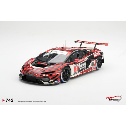 TS0743 - 1/18 LAMBORGHINI TEMERARIO GT3 NO.9 PFAFF MOTORSPORTS 2026 IMSA SEBRING 12 HRS TS0743 - 1/18 LAMBORGHINI TEMERARIO GT3 NO.9 PFAFF MOTORSPORTS 2026 IMSA SEBRING 12 HRS