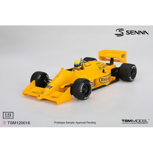 TSM120016 - 1/12 LOTUS 99T NO.12 AYRTON SENNA 1987 MONACO GRAND PRIX WINNER