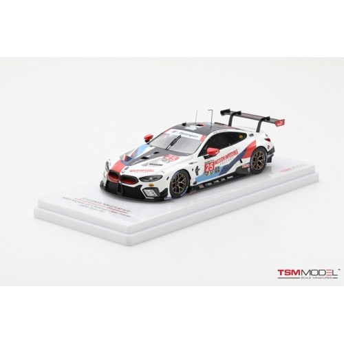 TSM430442 - 1/43 BMW M8 GTLM NO.25 2018 IMSA MICHELIN GT CHALLENGE CLASS WINNER BMW TEAM RLL (MISSION IMPOSSIBLE FALL OUT LIVERY)