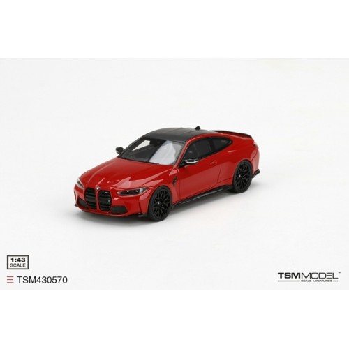 TSM430570 - 1/43 BMW M4 COMPETITION (G82) TORONTO RED METALLIC