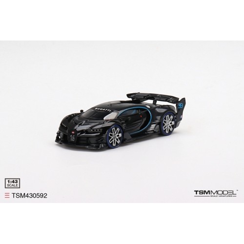 TSM430592 - 1/43 BUGATTI VISION GRAN TURISMO BLACK (RESIN)