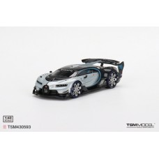 TSM430593 - 1/43 BUGATTI VISION GRAN TURISMO SILVER