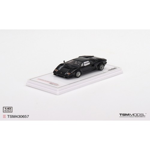 TSM430657 - 1/43 LAMBORGHINI COUNTACH 25TH ANNIVERSARY BLACK