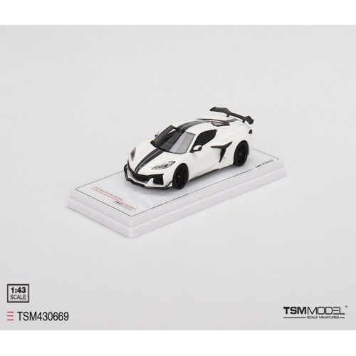 TSM430669 - 1/43 CHEVROLET CORVETTE Z06 2023 ARCTIC WHITE