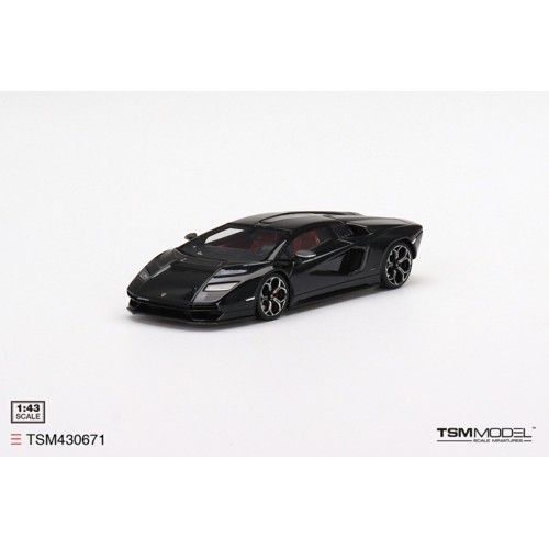 TSM430671 - 1/43 LAMBORGHINI COUNTACH LPI 800-4 NERO MAIA (RESIN)