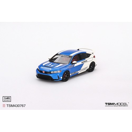 TSM430767 - 1/43 HONDA CIVIC TYPE R NO.3 2023 PACE CAR BLUE