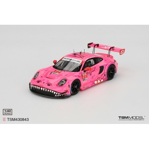 TSM430843 - 1/43 PORSCHE 911 GT3 R NO.77 AO RACING 2024 IMSA ROAD AMERICA