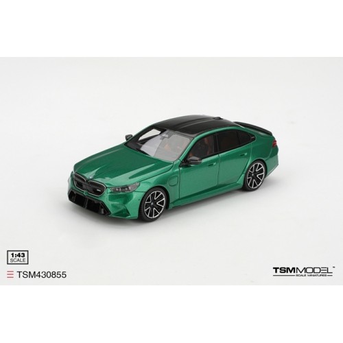 TSM430855 - 1/43 BMW M5 ISLE OF MAN GREEN METALLIC TSM430855 - 1/43 BMW M5 ISLE OF MAN GREEN METALLIC