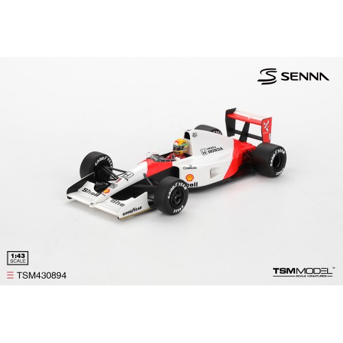 TSM430894 - 1/43 MCLAREN MP4/6 NO.1 AYRTON SENNA 1991 JAPANESE GRAND PRIX 2ND PLACE