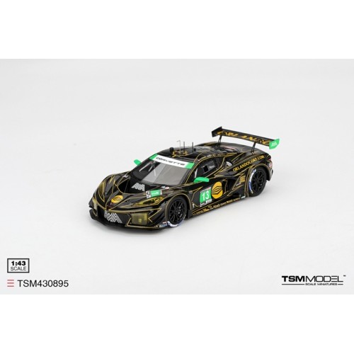 TSM430895 - 1/43 CHEVROLET CORVETTE Z06 GT3.R NO.13 AWA RACING 2025 IMSA DAYTONA 24 HRS CLASS WINNER