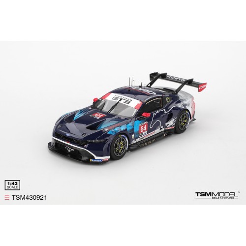 TSM430921 - 1/43 FORD MUSTANG GT3 NO.64 FORD MULTIMATIC MOTORSPORTS 2025 IMSA DAYTONA 24 HRS