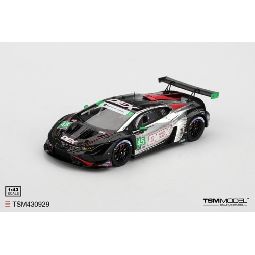 TSM430929 - 1/43 LAMBORGHINI HURACAN GT3 EVO2 NO.45 DEX WAYNE TAYLOR RACING 2025 IMSA CHEVROLET GRAND PRIX CLASS WINNER